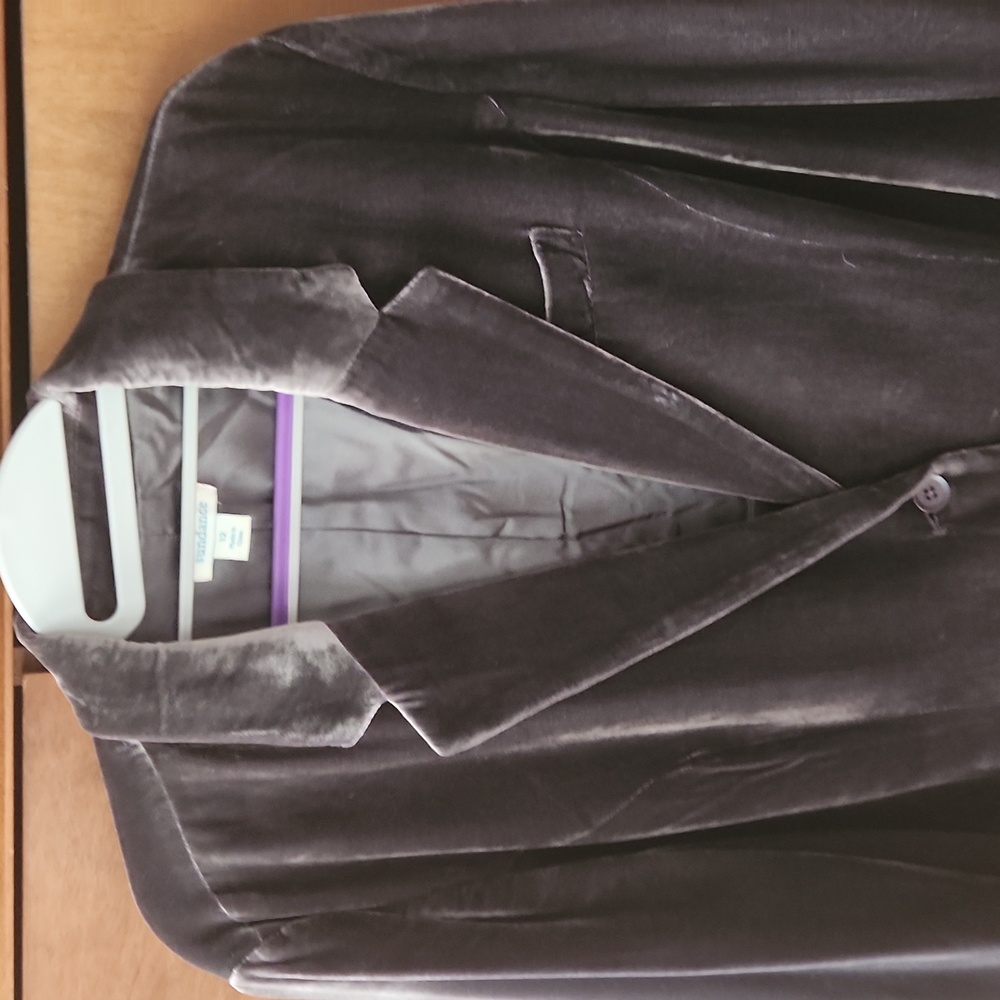 Womens velvet blazer